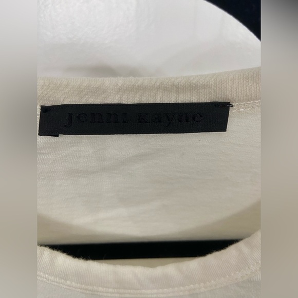 Jenni Kayne Cream Mountain Graphic Tee Size Small - Picture 2 of 5
